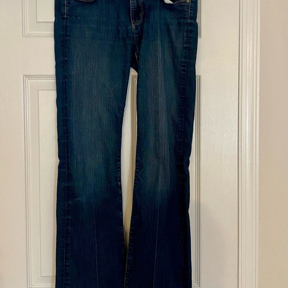 Paige Skyline Bootcut Denim Jeans Medium Was Size 27” inseam 32” - Picture 3 of 7
